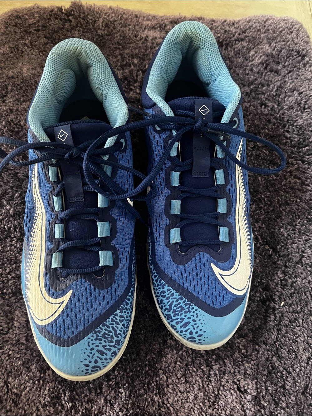 Baseball Metal Cleats Nike REACT-Men 9.5-New no tag-
